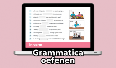 Versterk je grammatica.